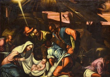  pastores Obras - Adoración de los pastores Jacopo Bassano dal Ponte